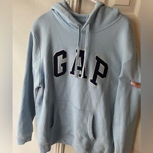 baby blue gap hoodie